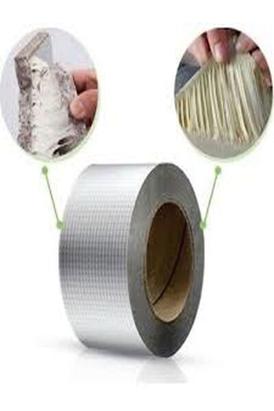 SGS Feyza Yapı Çamur Bant Çatı Izolasyon Ses Su Yalıtım Tamir Sakız Bandı Gri...