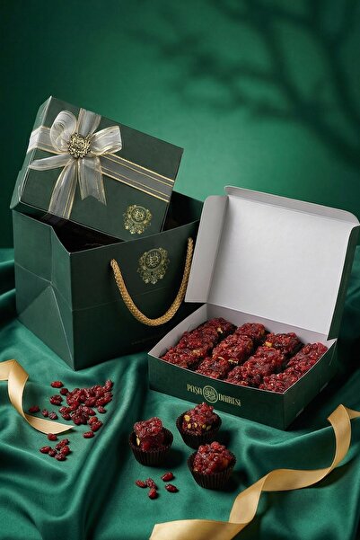 Paşa Dairesi حلوى لوكوم زيريشك بالعنب والرمان في علبة هدايا 350 جرام