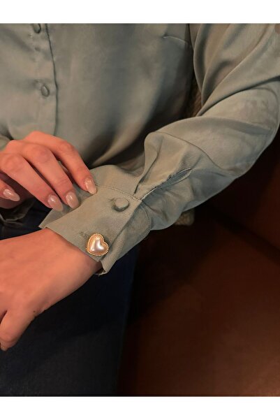 RENDA ACCESSORY Kalpli Düğme Kapağı Gold (1 adet)