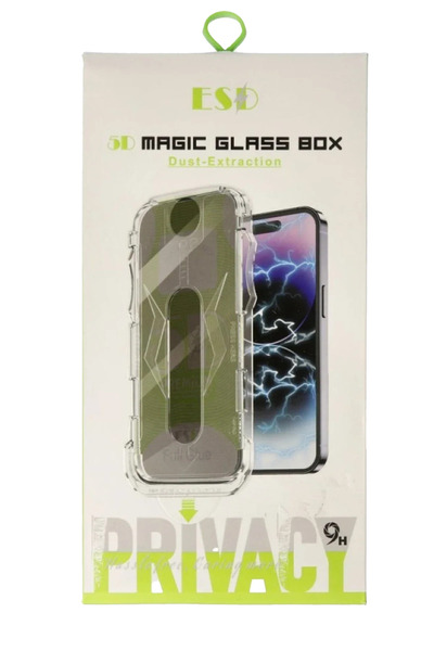 Hulyomer Hub Hulyomer Samsung S24 Ultra Magic 5D Ghost Glass - Black 1185576