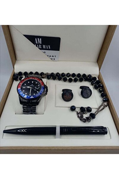 ANERMAN MAN Anime Man Gift Set Men's Watch Pepsi Shape High Quality
