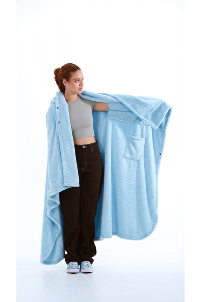 Hugs and Gifts Giyilebilir Battaniye ⟡ Ice