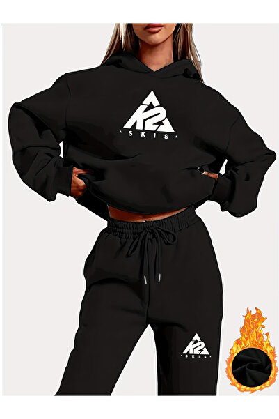 ibibik moda K Hooded Tracksuit Set for Stylish Women Colorful