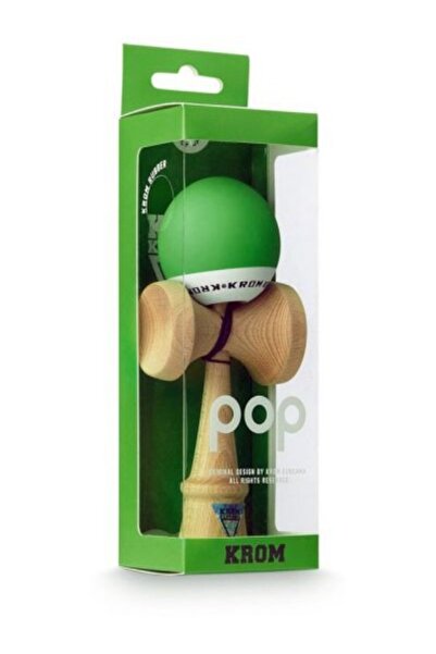 KROM Kendama Pop Lol Green