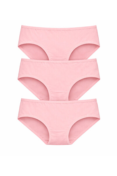 Emose سراويل داخلية نسائية قطن ليكرا 3 قطع
