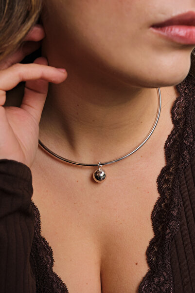 ByFlorya Jewelry قلادة معدنية فاخرة بطول 40 سم