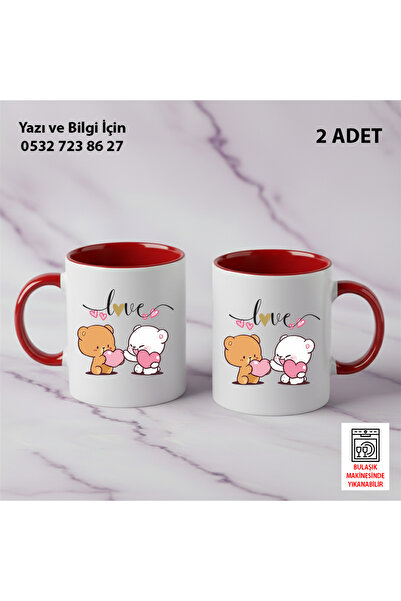 Ceymas Hediyelik 2-Piece Valentine's Day Special Series Gift Bubududu Birthda...