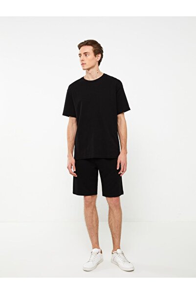 LC Waikiki Lcwaikiki Basic Slim Fit Men's Shorts with Tie Detail