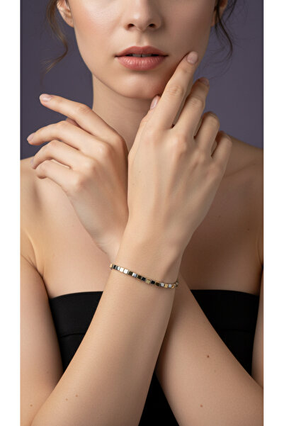 Theory Jewelry سوار نسائي I Theory Knot 4 I مصنوع من الفولاذ المقاوم للصدأ I ...