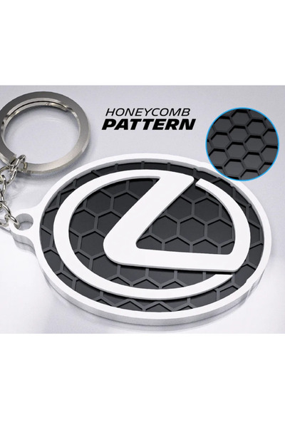 HİDRODEN Lexus Logo Car Key Chain - Auto Key Chain Lexus