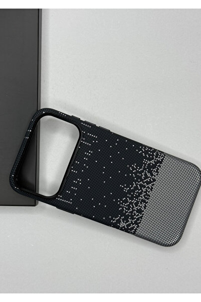 ADR Phone Accessories iPhone 17 Pro Max Kılıf Karbon Kaplama MagSafe Özellikl...