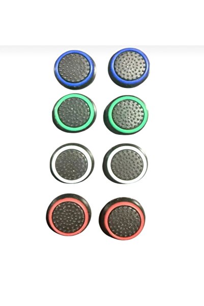 CRK TECH Ps5 Ps4 Ps3 Xbox One S x Ns 4 Çift Analog Koruyucu Desenli Gamepad S...