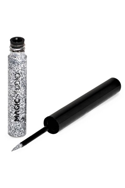 Magic Studio Creion de ochi lichid cu sclipici argintiu