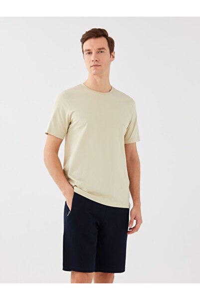 LC Waikiki Lcwaikiki Basic Slim Fit Men's Shorts with Tie Detail