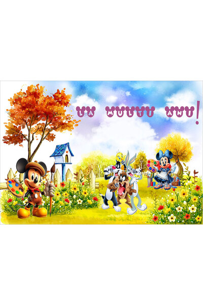 VIODESIGN Fototapet aniversar, autoadeziv, Disney , multicolor, 80x120 cm LMA2