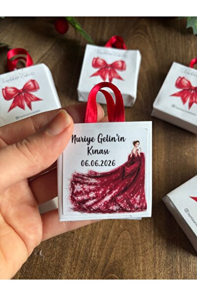 Loyapink İsimli Dağıtmalık Hediyelik Kına, Kına Hediyeliği, Kına Gecesi, 6 Ay...