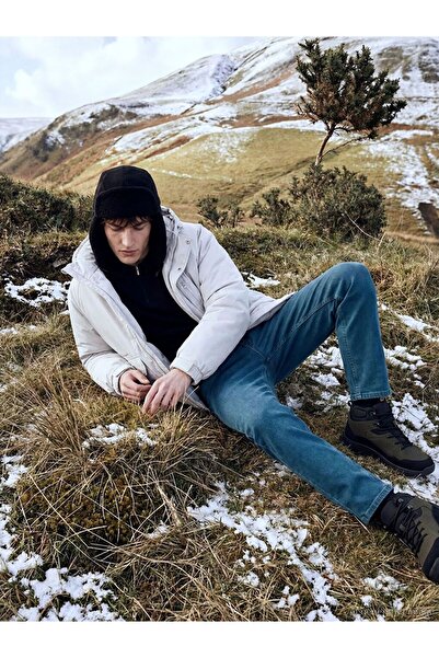 LC Waikiki 779 Men's Winter Jeans with Regular Fit Fleece Inside