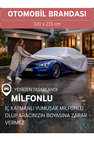 AYGTİCARET Skoda Super B Uyumlu Premium Yeni Özel Araba Brandası Dört Mevsim ...