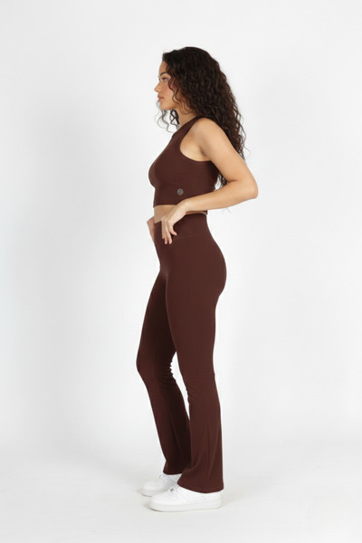 soft&basic Women's Shaping / Sculpting Flared Tights Suit