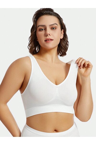 Ymc حمالة صدر ديانا بدون أسلاك يبرز انحناءات الجسم درزة مخفية مظهر مريح وناعم...