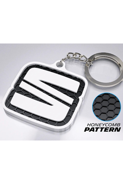 HİDRODEN Seat Car Key Chain - Auto Key Chain with Seat Logo