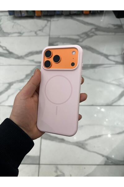 Bilişim Aksesuar iPhone 17 Pro Uyumlu Silinebilir Lansman Kılıf - Pembe
