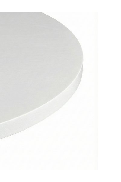 Woodenbend Alex Beyaz Yuvarlak 100 cm Ahşap Yemek Masası Takımı – Amerikan Sandalyeli 4 Kişilik Masa Seti