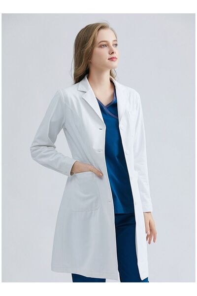 Generic Long Sleeve White Lab Coat