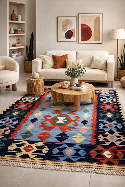 El Dokuma Antik Eşme Kilim 110cm/190cm