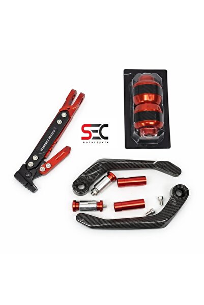 Çelik Universal Motosiklet Manet Koruma +yah sehya ayaklık+ ön teker takozu k...