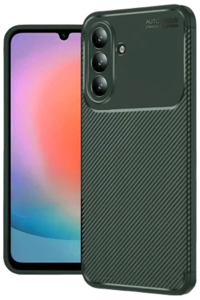 cepmoda Samsung “A57 (5g)” Carbonfocus Phone Case - Carbon Design, Silicone C...