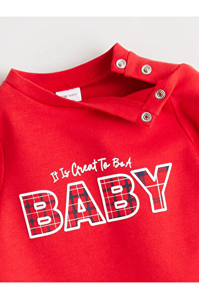 LC Waikiki Printed Baby Boy Rompers