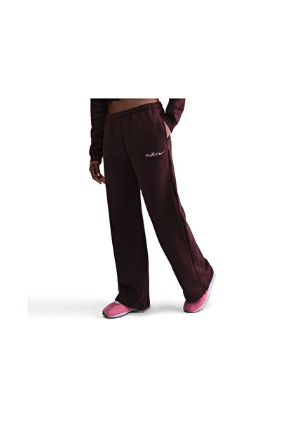 Nike W nsw phnx flc strght leg pnt women's casual sweatpants