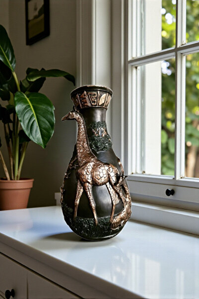 Harmoni Art Dekoratif Zürafa Vazo