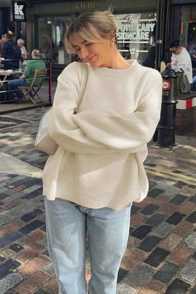 Hollyhocks Sweater Sweater