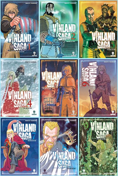 Kurukafa Yayınevi Vinland Saga 1-9. Ciltler