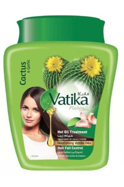 Vatika Hot Oil Treatment Cream with Aloe Vera and Garlic for Hair Fall Contro...