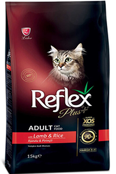 Reflex plus adult kedi 15kg kuzulu yetişkin kedi maması