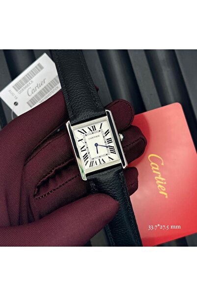 Cartier ساعة نسخة أصلية تعمل بالبطارية