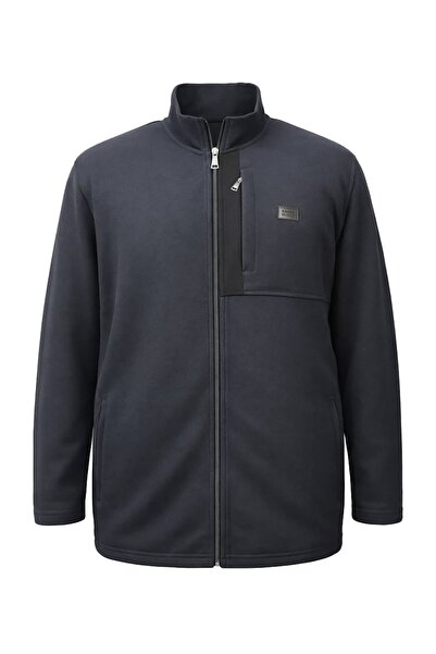 tambattal Guler înalt din material Selanik cu fermoar, mărime mare (potrivire...