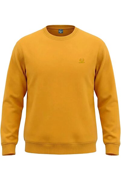 tambattal Χειμερινό φούτερ μεγάλου μεγέθους με λαιμόκοψη ποδηλάτου και 3 κλωσ...