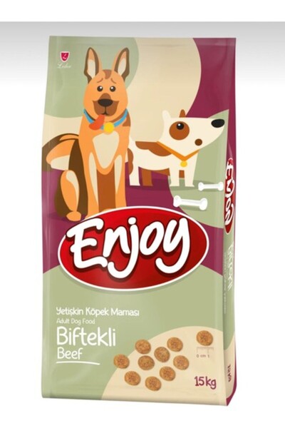 Enjoy Köpek Mama Biftekli 15 kg