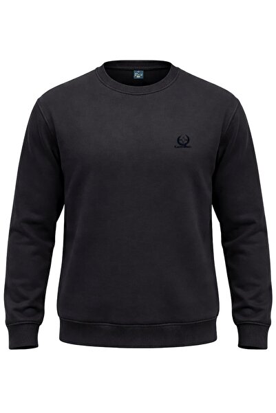 tambattal Χειμερινό φούτερ μεγάλου μεγέθους με λαιμόκοψη ποδηλάτου και 3 κλωσ...