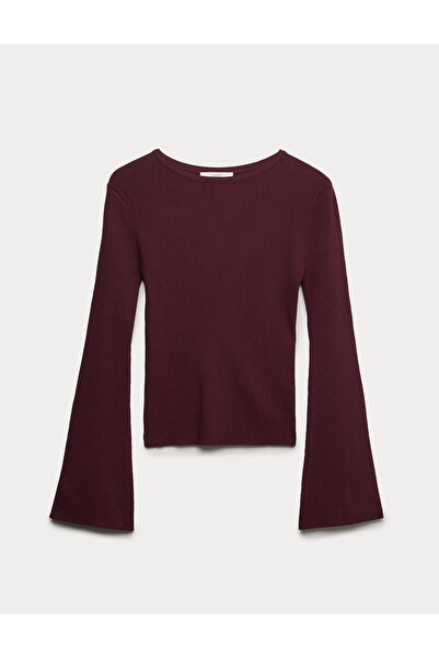 Marks & Spencer Geniş Kollu Triko Üst
