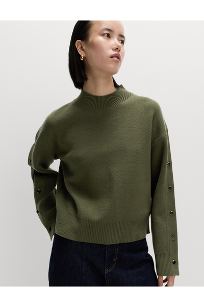 Marks & Spencer Soft Touch Düğme Detaylı Triko