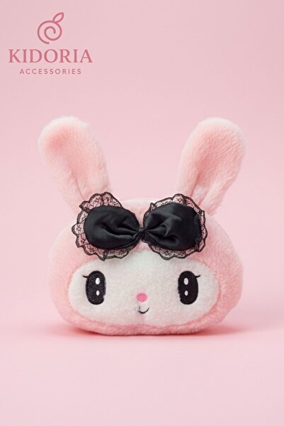 Kidoria Kuromi & My Melody Figürlü Peluş Çocuk Omuz Çantası