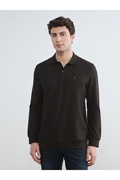 LC Waikiki Lcwaikiki Classic Polo Neck Men's Sweatshirt