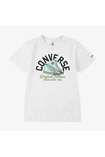 Converse Retro Sneaker Çocuk Beyaz T-Shirt