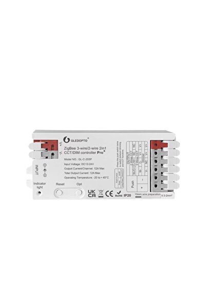 Choice وحدة تحكم شريط LED 5 في 1 بتقنية ZigBee 3.0 Pro+، تدعم 20 أمبير كحد أق...
