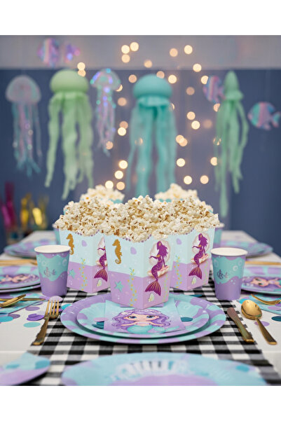 Evabrite Mermaid Mermaids Themed Birthday Egyptian Box – Party Treats Present...